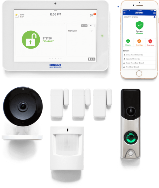 brinks home security video doorbell